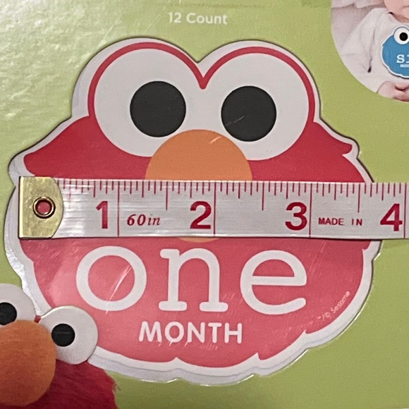 NWT Sesame Street Elmo and Friends Milestone Belly Stickers - Picture 6 of 6